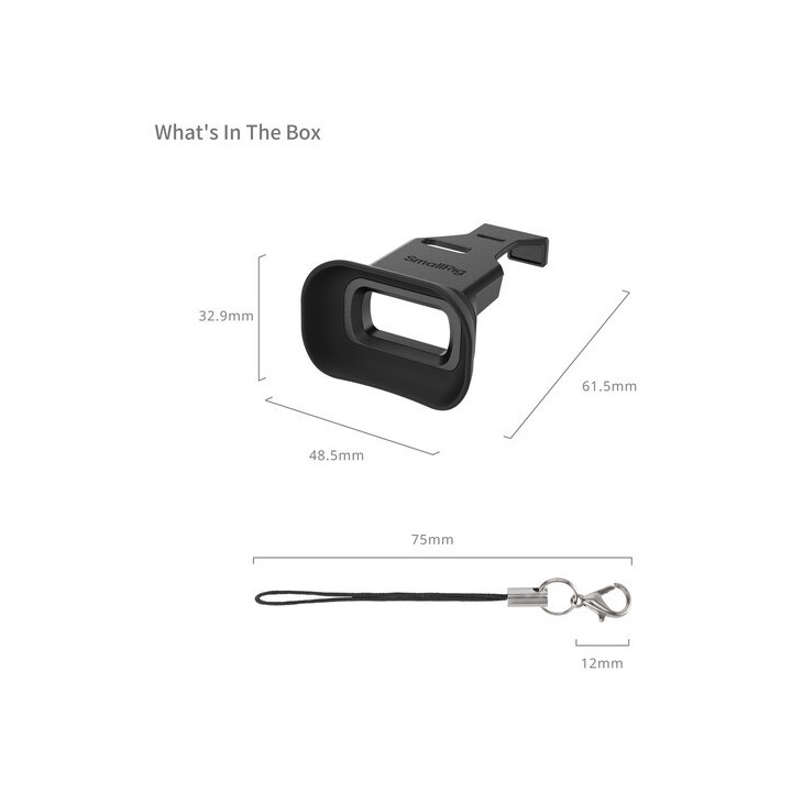 SmallRig 4819 - Viewfinder Eyecup for Sony a7C II & a7CR