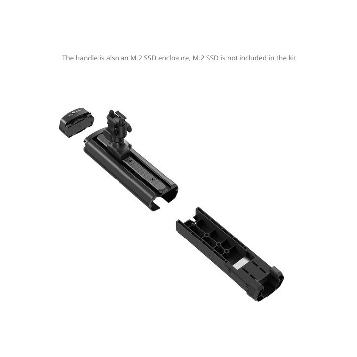SmallRig 4841 - Rotatable Bilateral Quick Release Side Handle with Wireless Control and M.2 SSD Enclosure