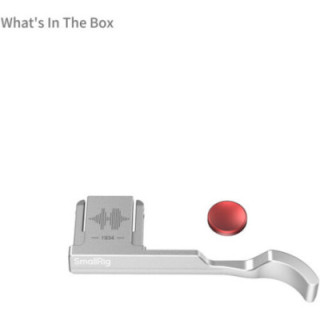 SmallRig 4877 - Thumb Grip for FUJIFILM X-M5 (Silver)