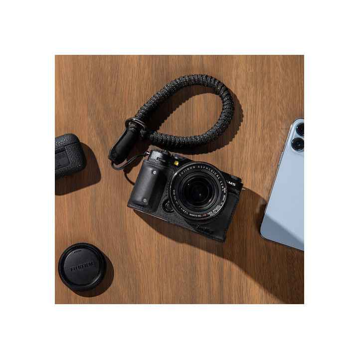 SmallRig 4879 - Leather Half Case Kit for FUJIFILM X-M5 (Black)