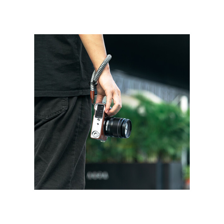 SmallRig 4880 - Leather Half Case Kit for FUJIFILM X-M5 (Brown)