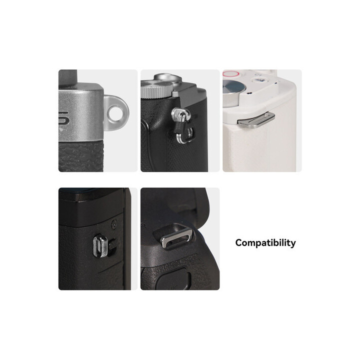 SmallRig 4881 - Universal Braided Wristband (Black)