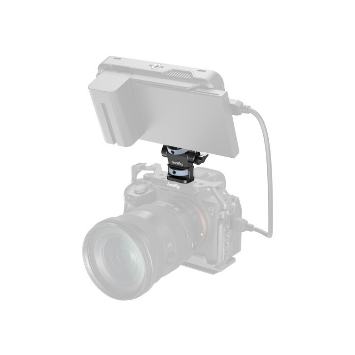 SmallRig 4886 - Swivel and Tilt Adjustable Monitor Support with 1/4"-20 Screws