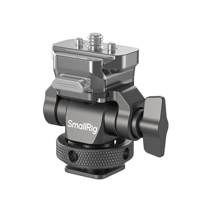 SmallRig 4888 - HawkLock Quick Release Monitor Support with H21 Cold Shoe Mount