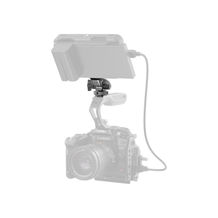 SmallRig 4888 - HawkLock Quick Release Monitor Support with H21 Cold Shoe Mount