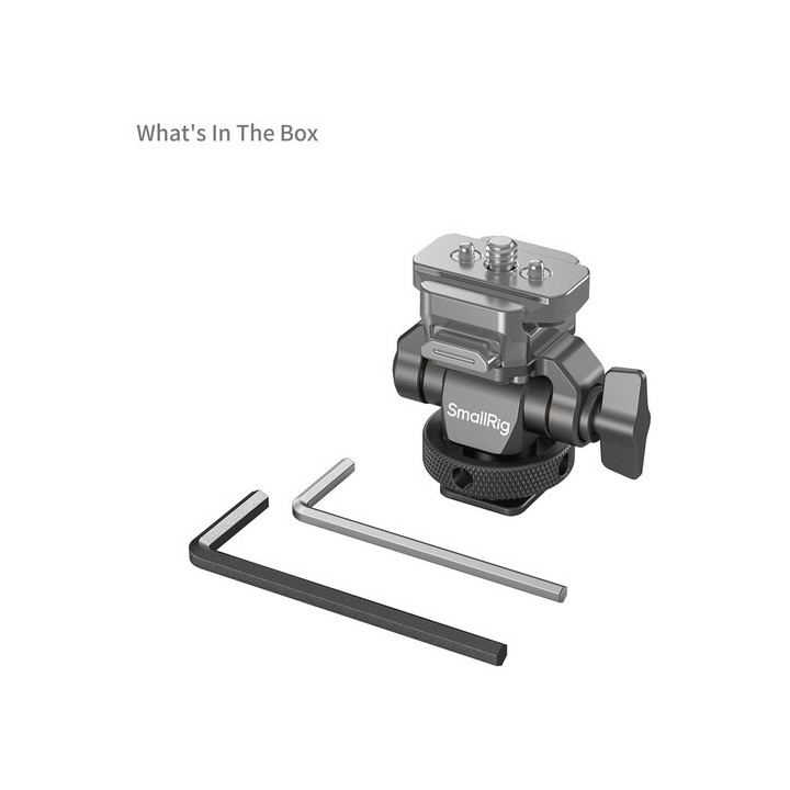 SmallRig 4888 - HawkLock Quick Release Monitor Support with H21 Cold Shoe Mount