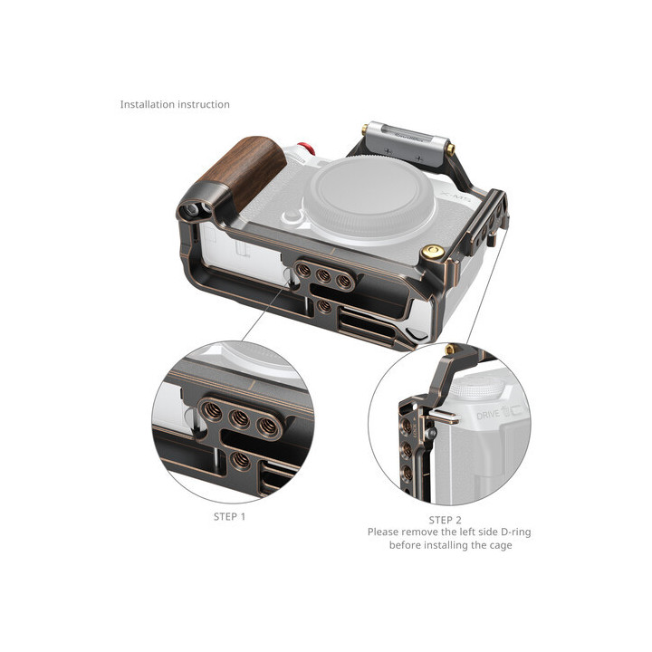 SmallRig 4892 - Retro Camera Cage for FUJIFILM X-M5