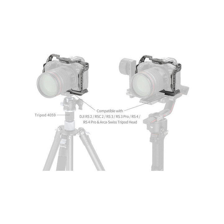 SmallRig 4977 - HawkLock Quick Release Camera Cage for Canon EOS R5 Mark II