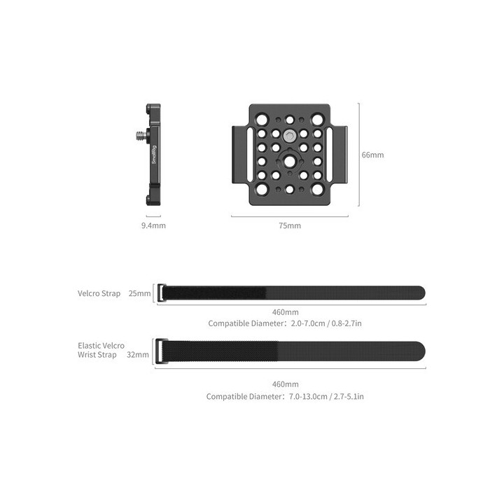 SmallRig MD4883 - Mounting Plate for Zoom F3