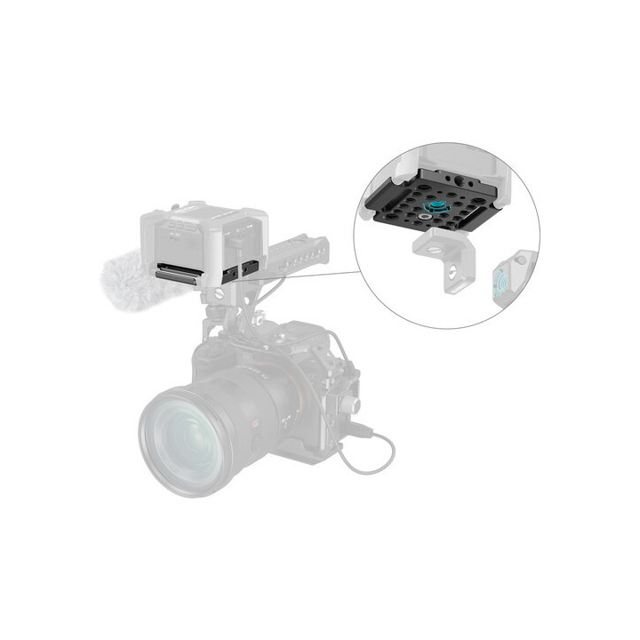 SmallRig MD4883 - Mounting Plate for Zoom F3