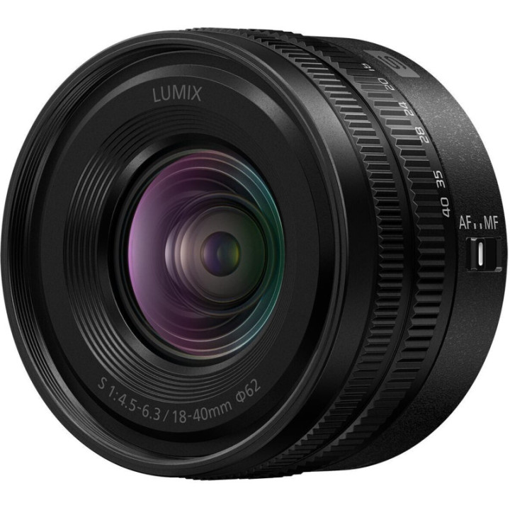 Panasonic S-R1840E - Lumix S 18-40mm f/4.5-6.3 Lens