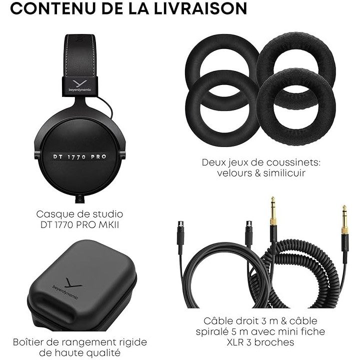 Beyerdynamic DT 1770 PRO MK II - Closed Headphone, 30 Ohm