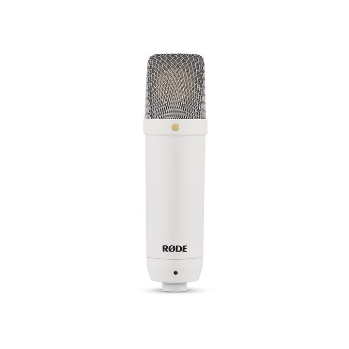 Rode NT1SIGNATUREWHITE - NT1 Signature Series Large-Diaphragm Condenser Microphone (White)