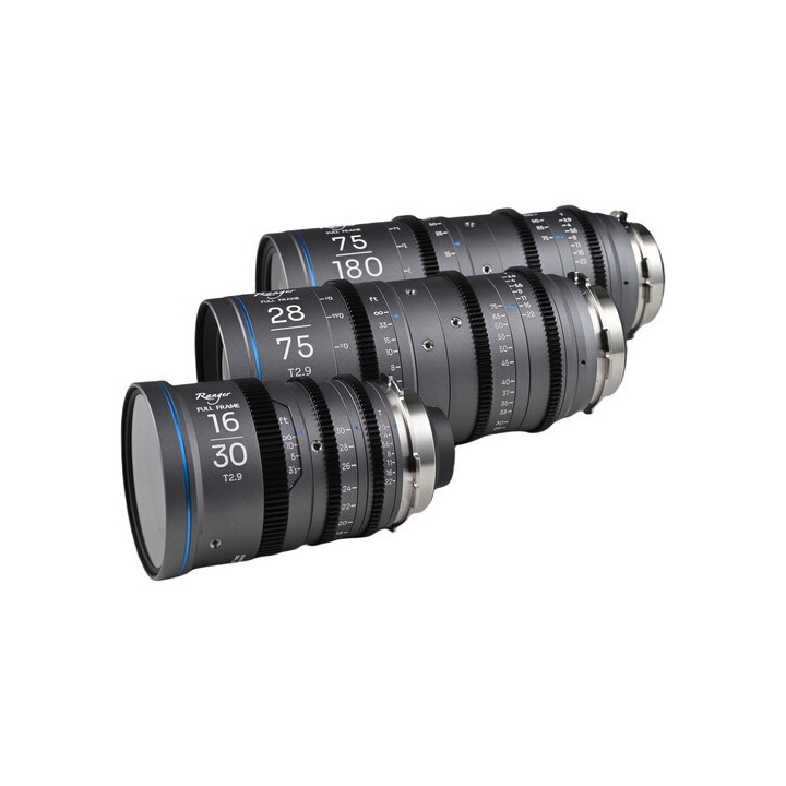 Laowa RANL162875BPLEF - Ranger FF Lite (16-30mm,28-75mm, 75-180mm) Cine Lens 3-Lens Bundle
