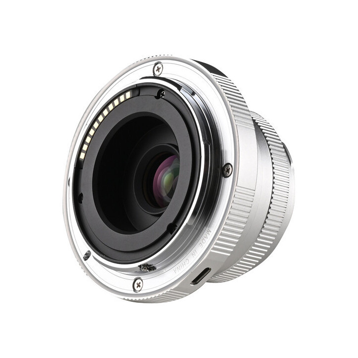 Laowa VE1550NZAESIL - 15mm f/5 Cookie FF (Auto Aperture - Silver)