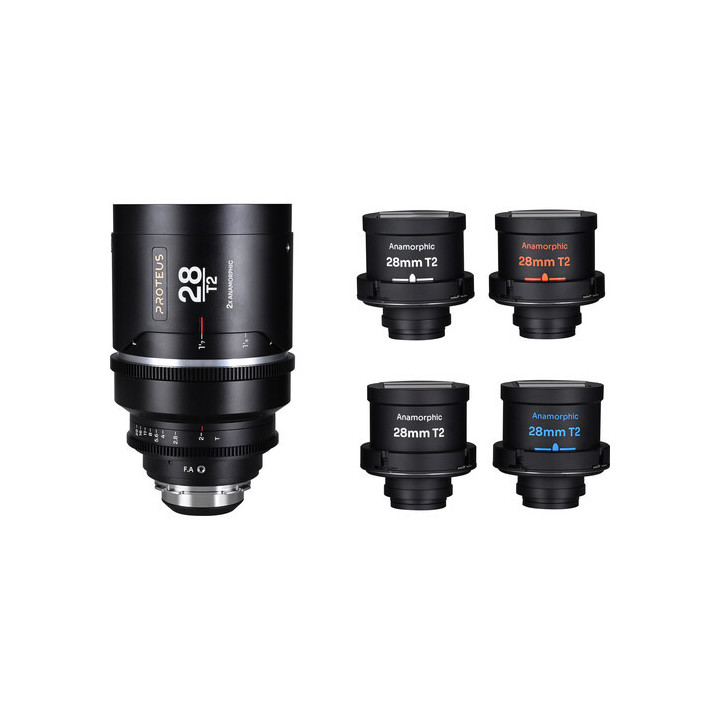 Laowa VE2820PLEFM-F - Proteus Flex 2X Anamorphic 28mm T2 - (Meters)