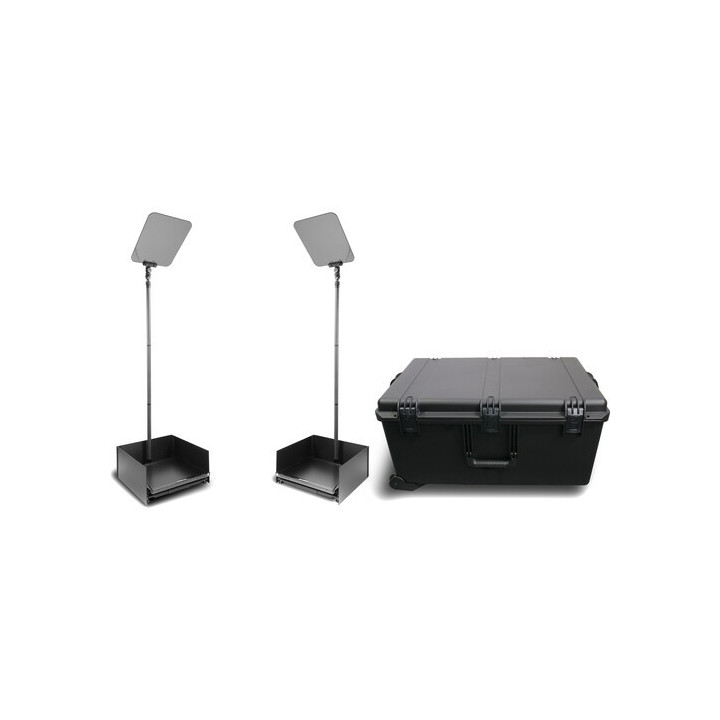 Prompter People PRO-SP19S-CARB_KIT - PP-Stage Pro 19" Single KIT