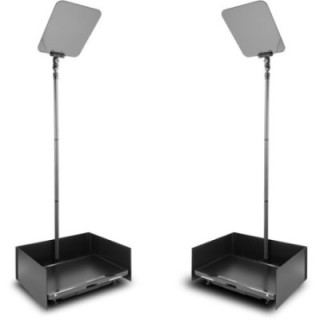 Prompter People PRO-SP24P-CARB - PP-Stage Pro 24" Pair with Carbon Fiber Poles