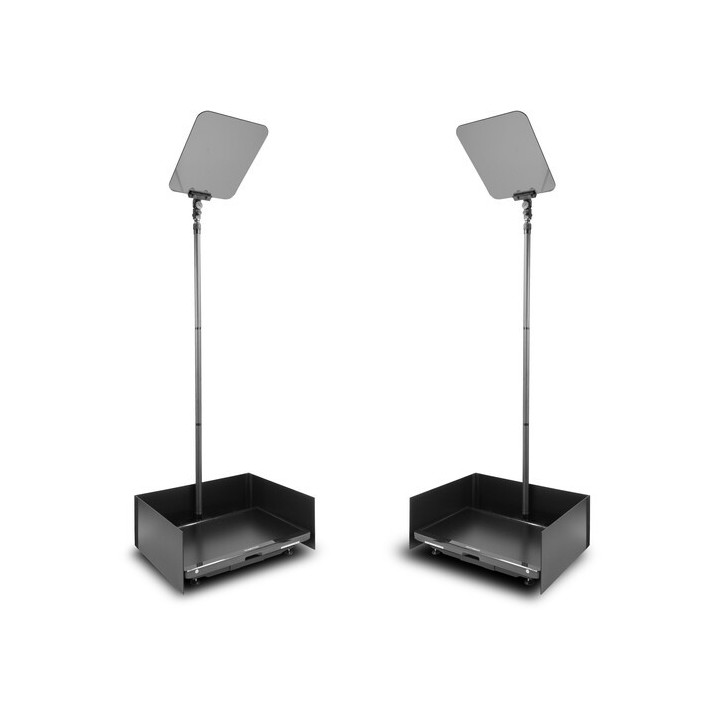 Prompter People PRO-SP24P-CARB - PP-Stage Pro 24" Pair with Carbon Fiber Poles