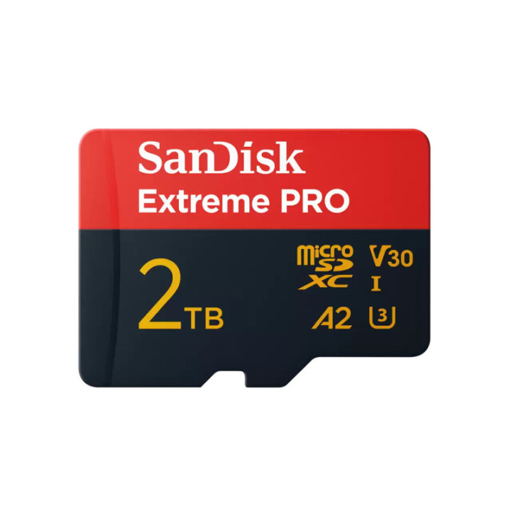 Sandisk SDSQXCD-2T00-GN6MA - Extreme Pro 200MB/s microSD 2TB