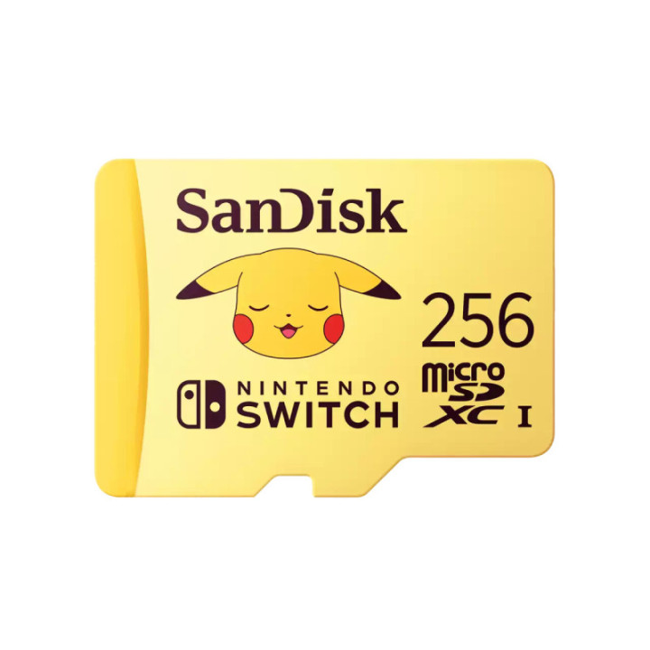 Sandisk SDSQXAO-256G-GN6ZK - microSDXC Nintendo Pokémon 256GB