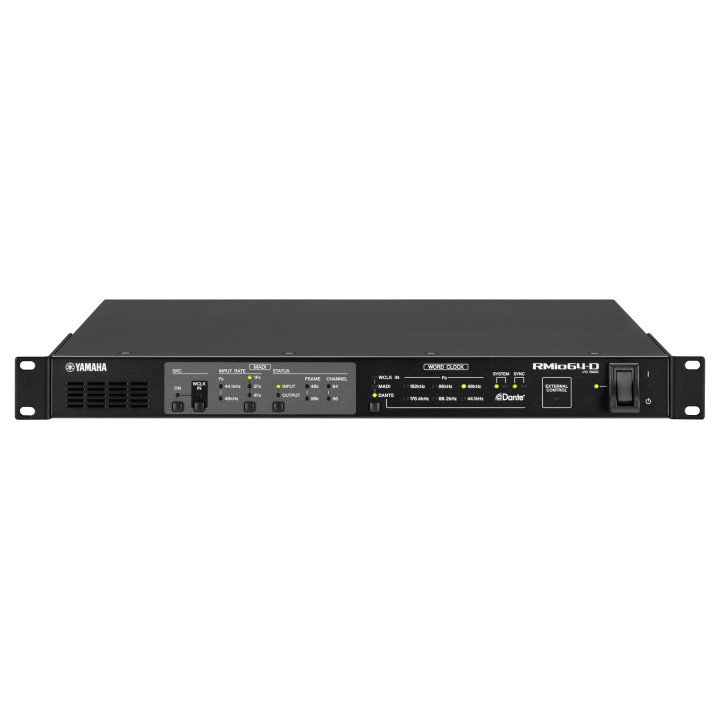 Yamaha RMIO64-D - Dante/MADI Conversion I/O Rack