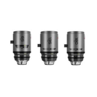 DZOFilm DZO-PAC3PLMN - Pavo 2x Anamorphic Prime C Set Macro 65mm/180mm T2.8, 135mm T2.5 - Neutral Coating - PL&EF Mount (metric)