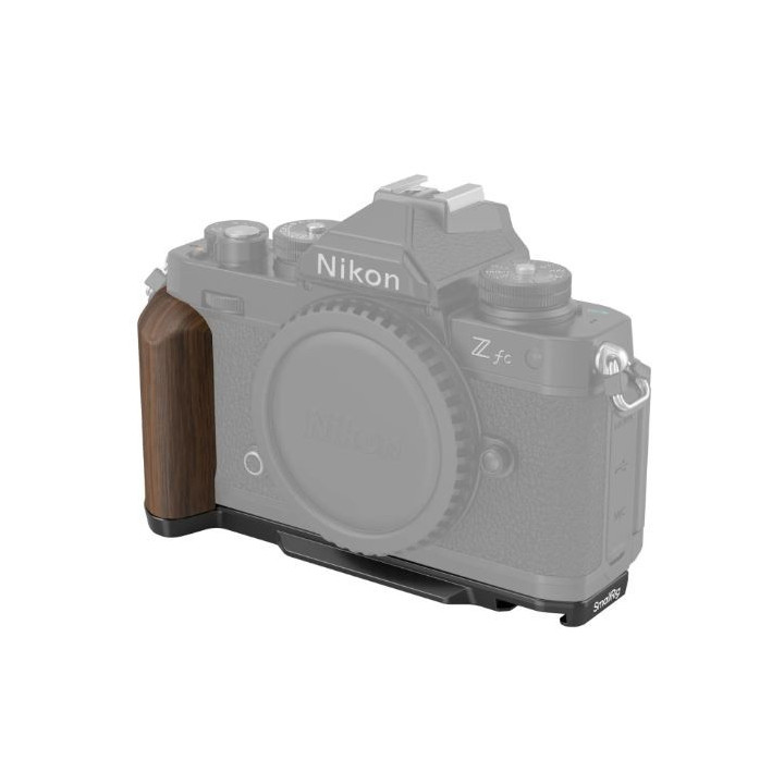 SmallRig 4802 - Wooden L-Shape Grip for Nikon Z fc (Black)