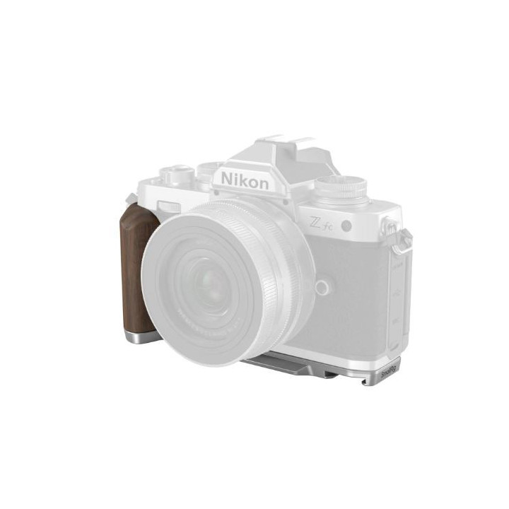 SmallRig 4802 - Wooden L-Shape Grip for Nikon Z fc (Black)