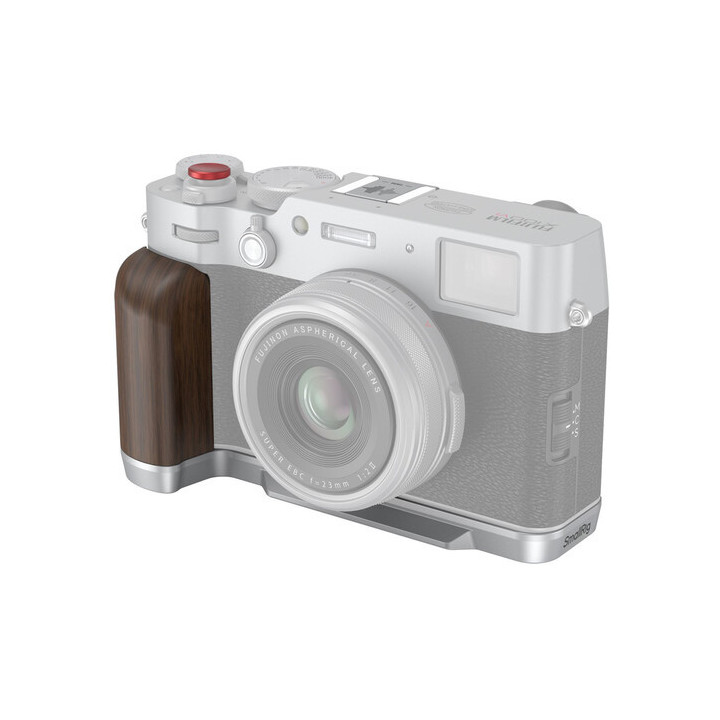 SmallRig 4804 - Wooden L-Shape Grip for FUJIFILM X100VI / X100V (Sliver)