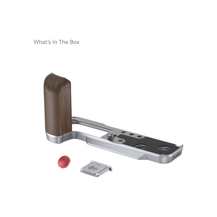 SmallRig 4804 - Wooden L-Shape Grip for FUJIFILM X100VI / X100V (Sliver)