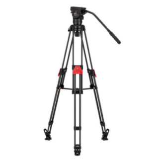 Camgear CMG-EL6-MS-CF-TRISYS - Elite 6 Carbon Fiber Tripod System w/ Mid-level Spreader