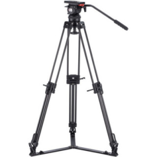Camgear CMG-EL6-GS-CF-TRISYS - Elite 6 Carbon Fiber Tripod System w/ Ground Spreader