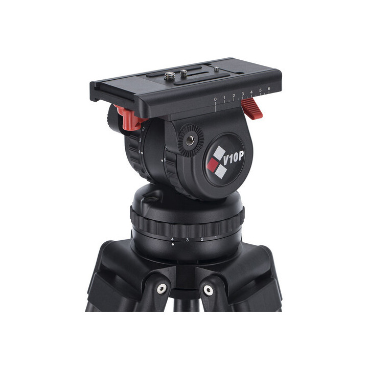 Camgear CMG-EL6-GS-CF-TRISYS - Elite 6 Carbon Fiber Tripod System w/ Ground Spreader