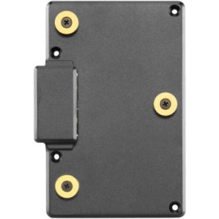Teradek 11-0934 - Single Battery Plate for Bolt 4K, Bolt 6, Serv 4K (Male, Gold Mount)