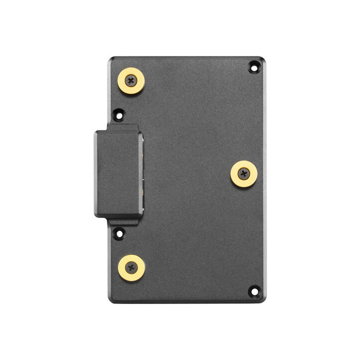 Teradek 11-0934 - Single Battery Plate for Bolt 4K, Bolt 6, Serv 4K (Male, Gold Mount)