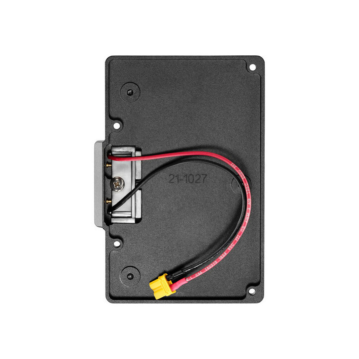 Teradek 11-0934 - Single Battery Plate for Bolt 4K, Bolt 6, Serv 4K (Male, Gold Mount)