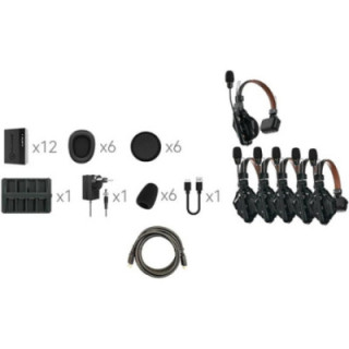 Hollyland 5803-6S - Solidcom C1 Pro-6S (6-person headset System)