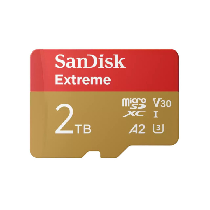 Sandisk SDSQXAV-2T00-GN6MA -  Extreme 190MB/s microSDXC 2TB