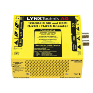 Lynx PEC 1464 - 12G/3G/HD-SDI & HDMI H.264/H.265 Streamer & Recorder