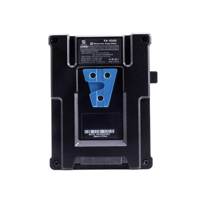 FXLION FX-VS40 - V-mount Hot-Swap Plate