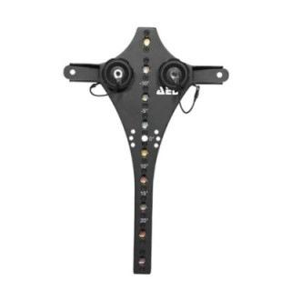 AED Audio MULTI12 VERTICAL BRACKET - Steel VERTICAL MOUNTING BRACKET, BLACK