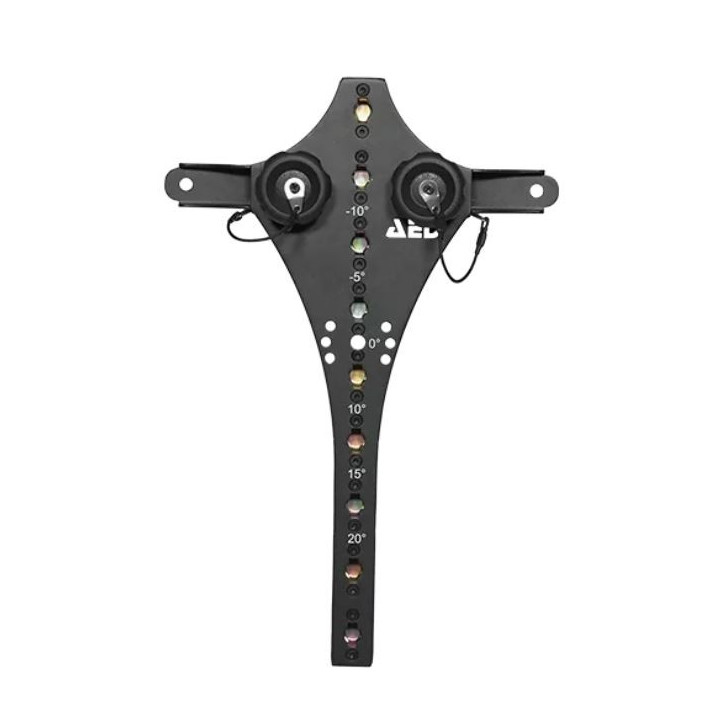 AED Audio MULTI12 VERTICAL BRACKET - Steel VERTICAL MOUNTING BRACKET, BLACK