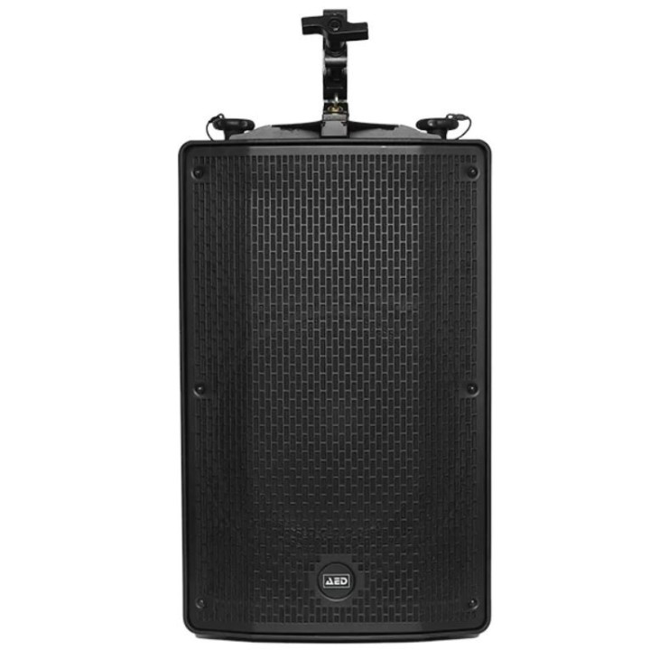 AED Audio MULTI12 VERTICAL BRACKET - Steel VERTICAL MOUNTING BRACKET, BLACK