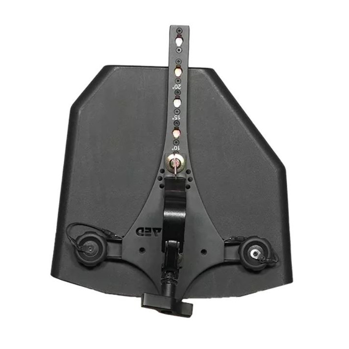 AED Audio MULTI12 VERTICAL BRACKET - Steel VERTICAL MOUNTING BRACKET, BLACK