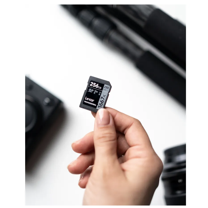 Lexar LSD64GCB1667 - 1667x UHS-II SDXC 64GB Silver