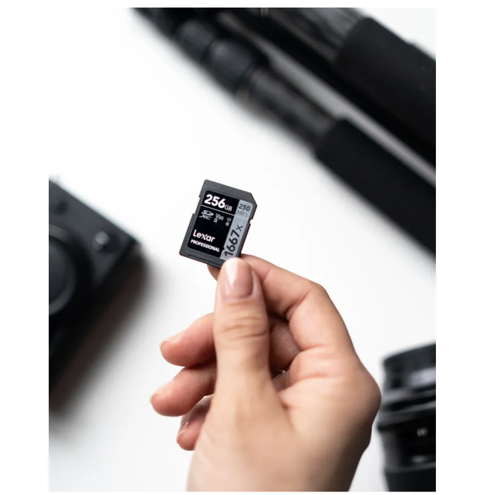 Lexar LSD256CB1667 - 1667x UHS-II SDXC 256GB Silver