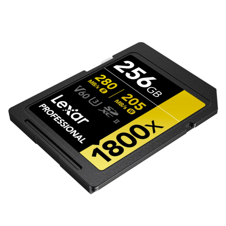 Lexar LSD1800256G-BNNNG - 1800x UHS-II SDXC 256GB Gold