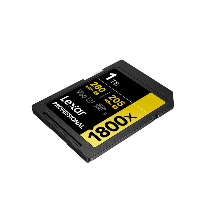 Lexar LSD1800001T-BNNNG - 1800x UHS-II SDXC 1TB Gold