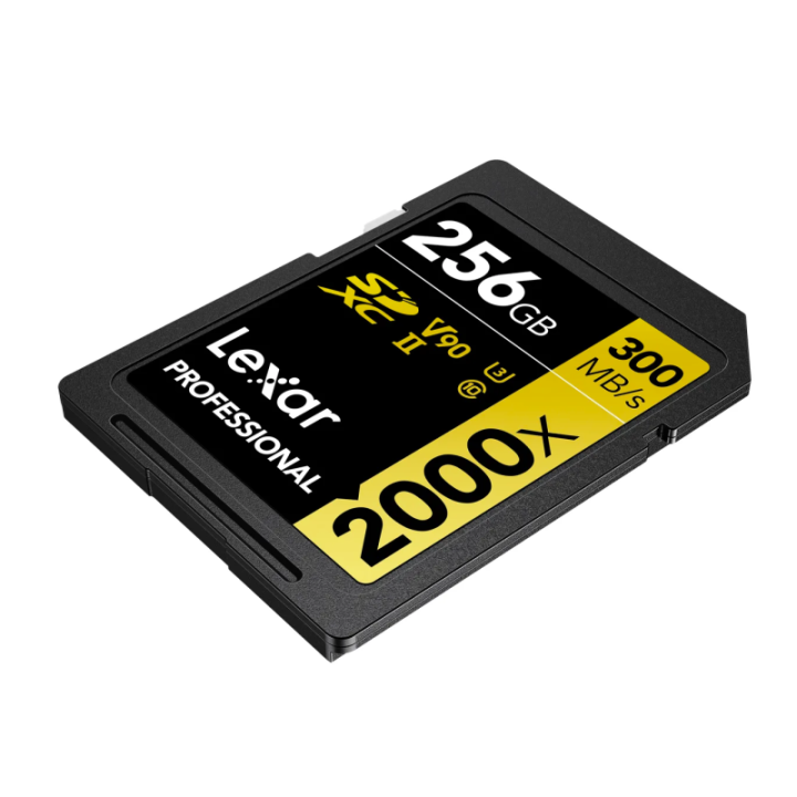 Lexar LSD2000256G-BNNNG - 2000x UHS-II SDXC 256GB Gold